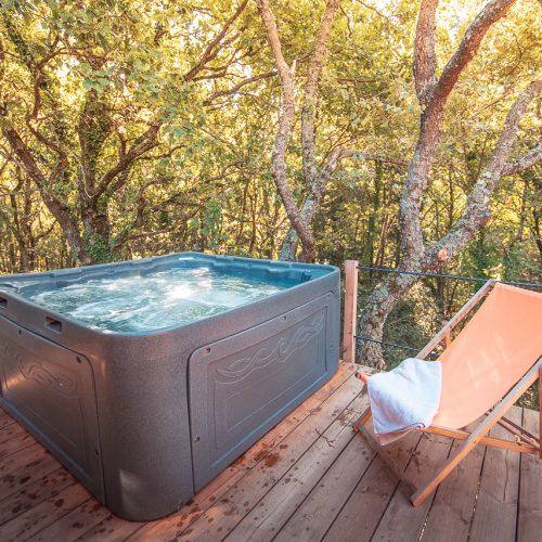 espace aquatique du camping dans l'aude près de Carcassonne